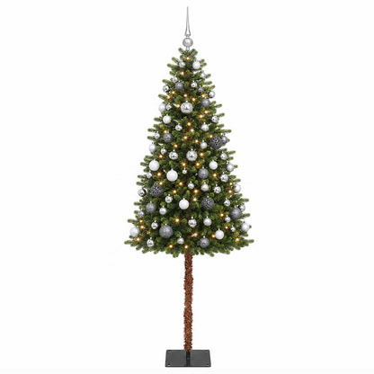 vidaXL Artificial Christmas Tree with Bauble 180 cm 300 LEDs