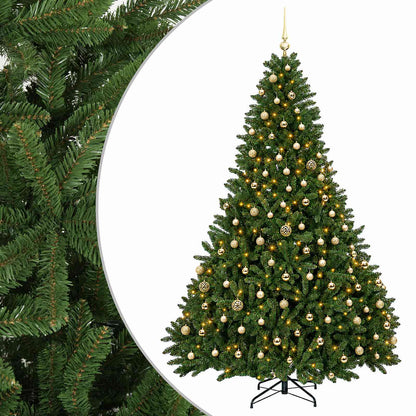 vidaXL Artificial Christmas Tree Light Green with Bauble 300 cm