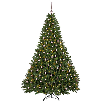 vidaXL Artificial Light Green Christmas Tree with Baubles 300 cm