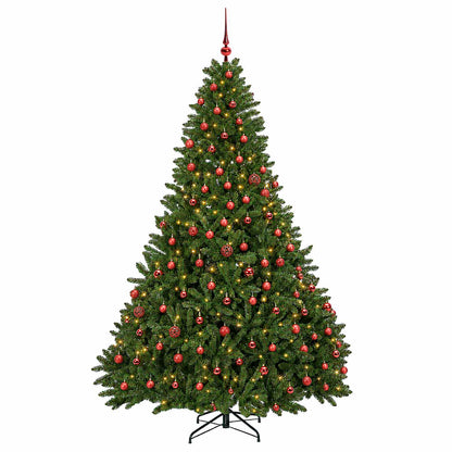 vidaXL Artificial Light Green Christmas Tree with Baubles 300 cm