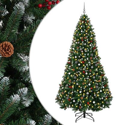 vidaXL Artificial Christmas Tree with Bauble 270 cm 300 LEDs