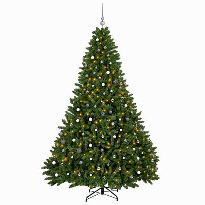 vidaXL Artificial Christmas Tree Light Green with Baubles 300 cm