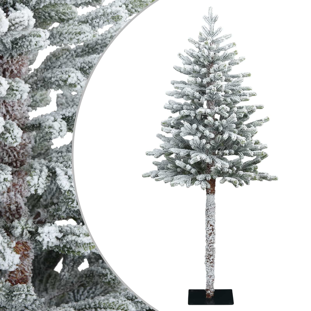 vidaXL Artificial Hinged Christmas Tree 150 cm PVC and Metal