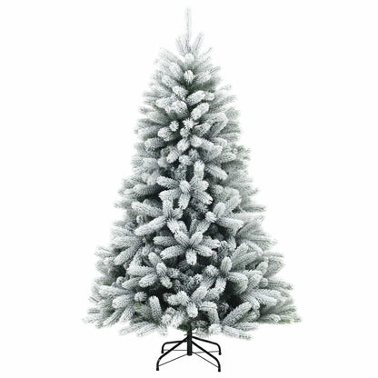 vidaXL Artificial Hinged Christmas Tree 120 cm PVC and Metal