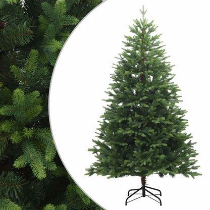 vidaXL Artificial Hinged Christmas Tree 150 cm PVC and Metal Green