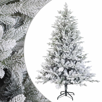 vidaXL Artificial Hinged Christmas Tree 240 cm PVC and Metal