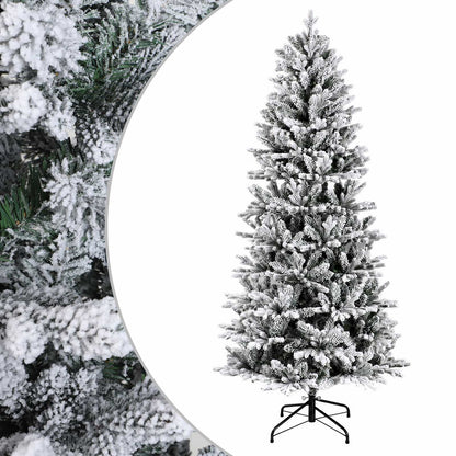 vidaXL Artificial Hinged Christmas Tree 120 cm PVC and PE