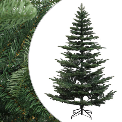 vidaXL Artificial Hinged Christmas Tree 120 cm PE & PVC Green