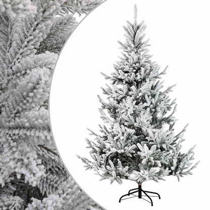 vidaXL Artificial Hinged Christmas Tree 120 cm PVC and Metal