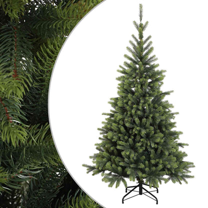 vidaXL Artificial Hinged Christmas Tree 180 cm PVC and Metal Green
