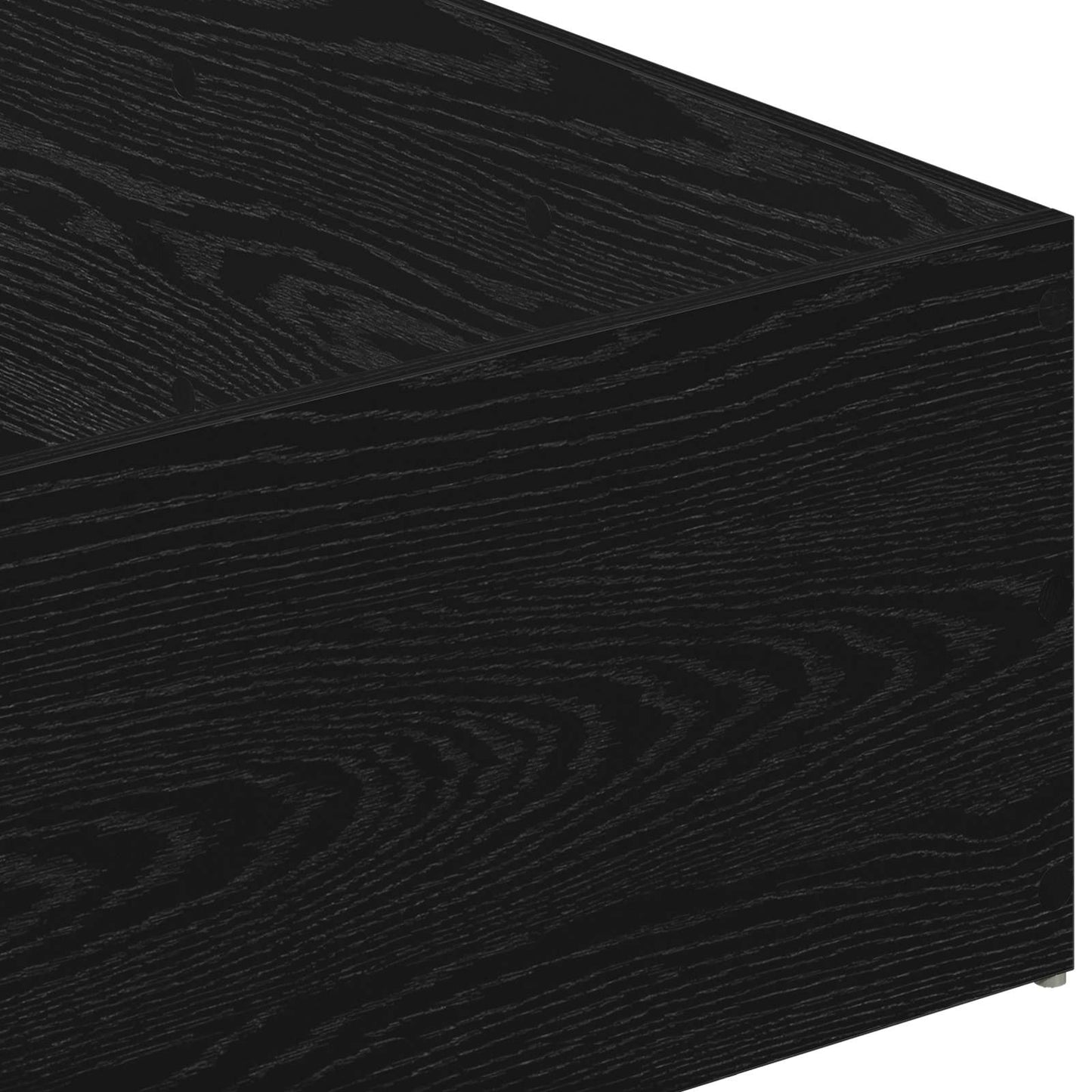 vidaXL Bed Surround for Adjustable Bed Base Black Oak 70 x 200 cm