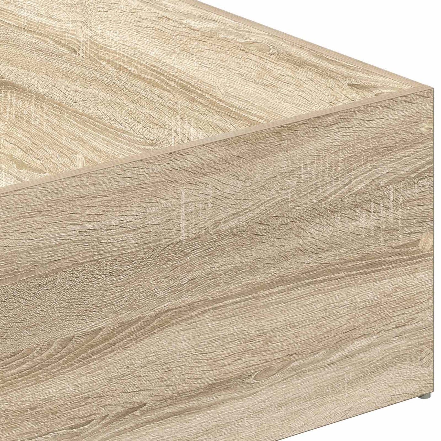 vidaXL Bed Surround for Adjustable Bed Base Sonoma Oak 70 x 200 cm