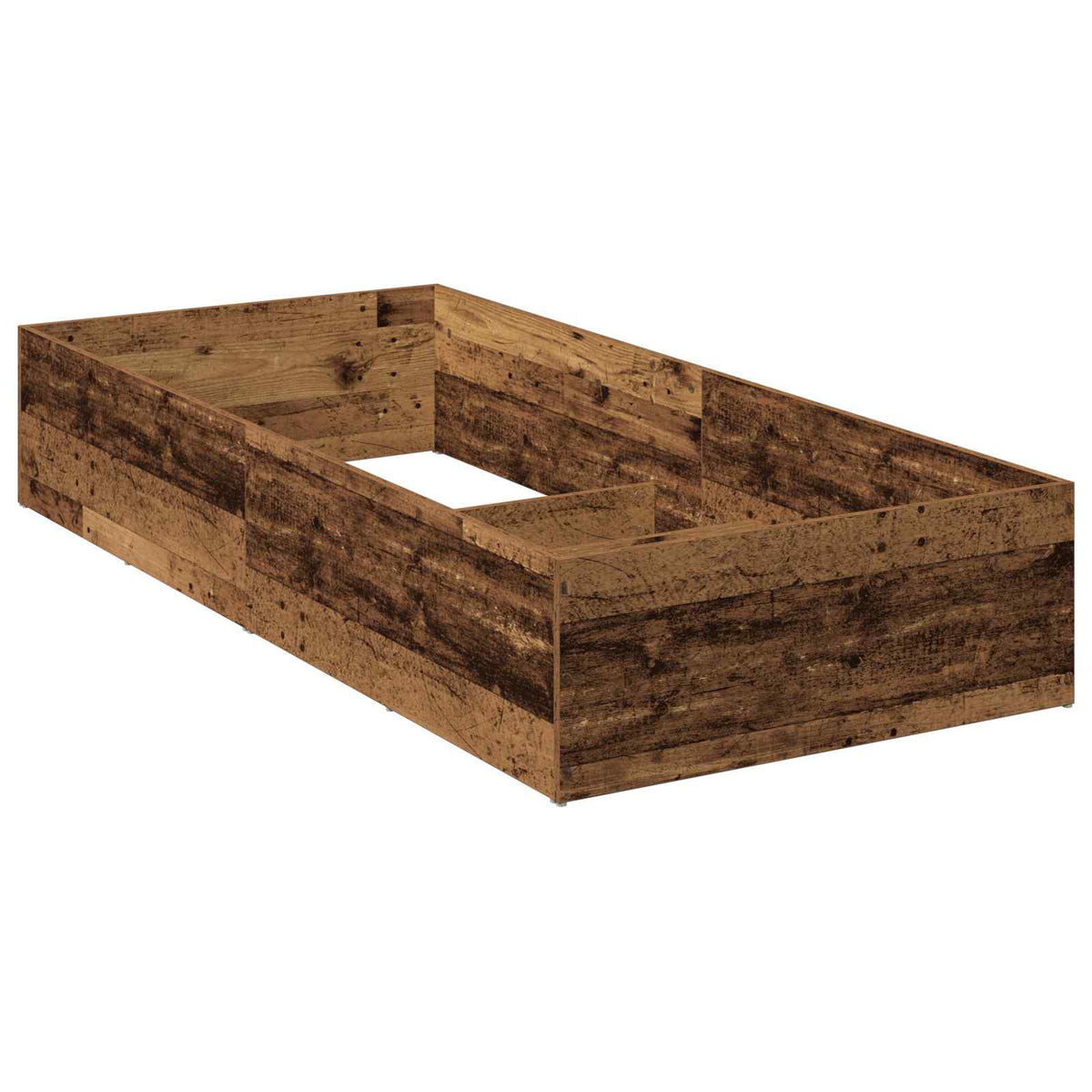 vidaXL Bed Surround for Adjustable Bed Base Oak wood 70 x 200 cm
