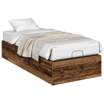 vidaXL Bed Surround for Adjustable Bed Base Oak wood 70 x 200 cm