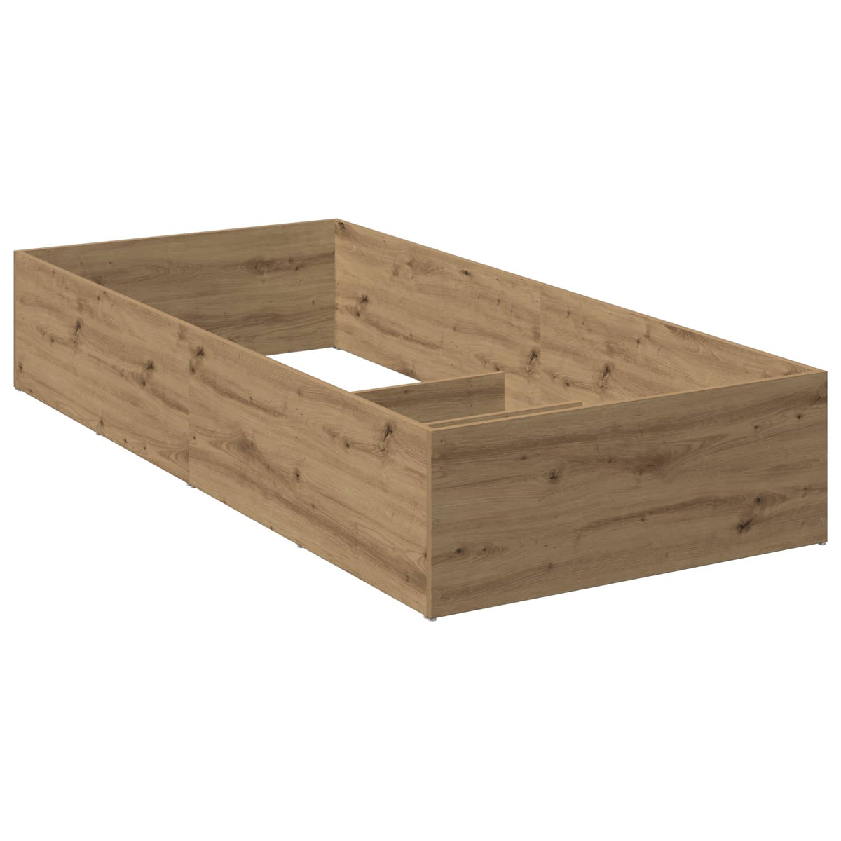 vidaXL Bed Surround for Adjustable Bed Base Artisan Oak 70 x 200 cm