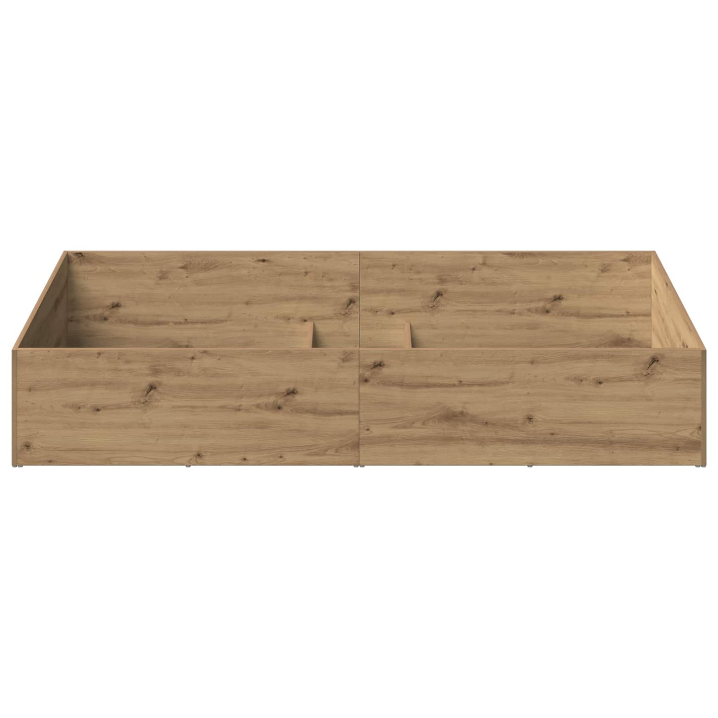 vidaXL Bed Surround for Adjustable Bed Base Artisan Oak 70 x 200 cm