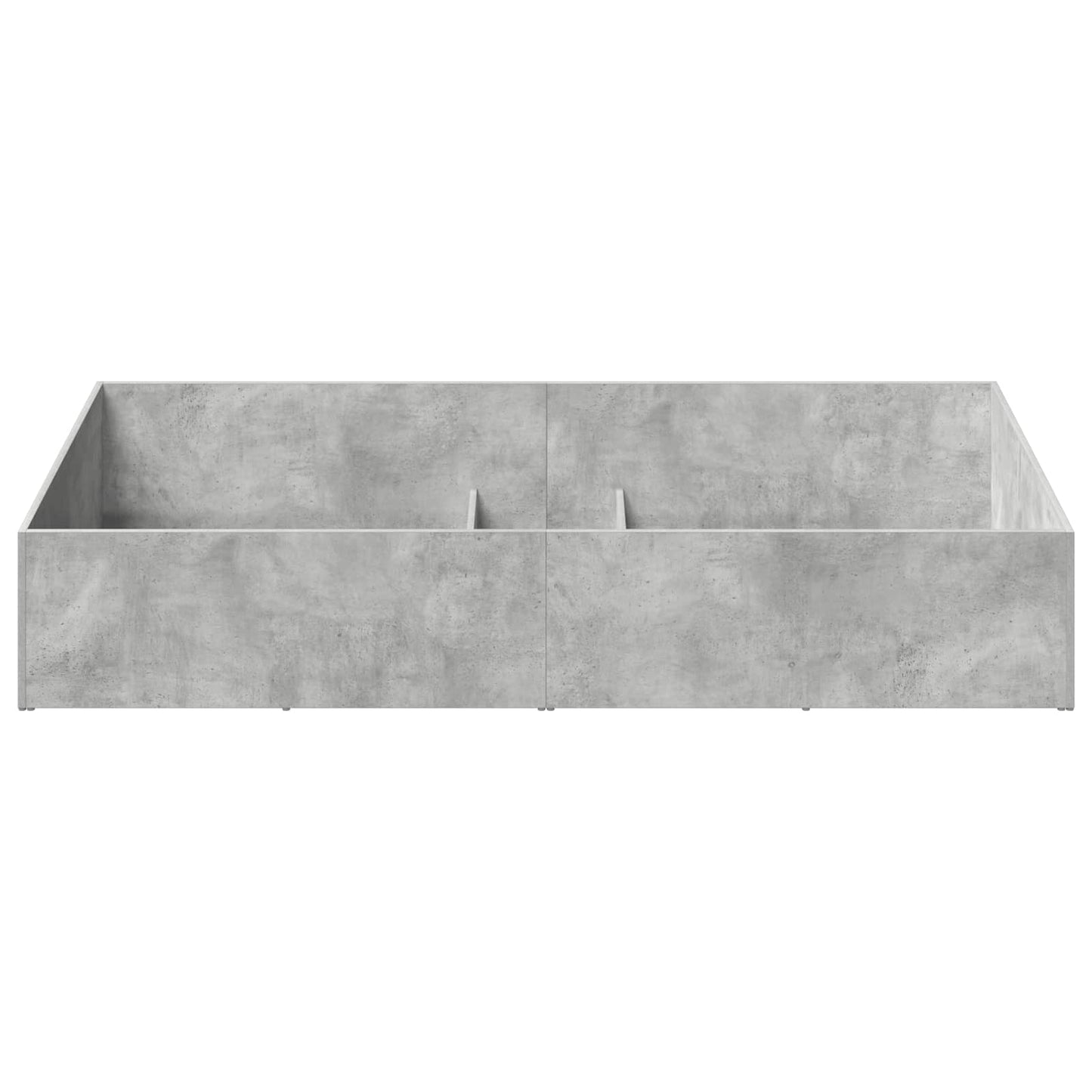 vidaXL Bed Surround for Adjustable Bed Base Concrete Grey 90 x 200 cm