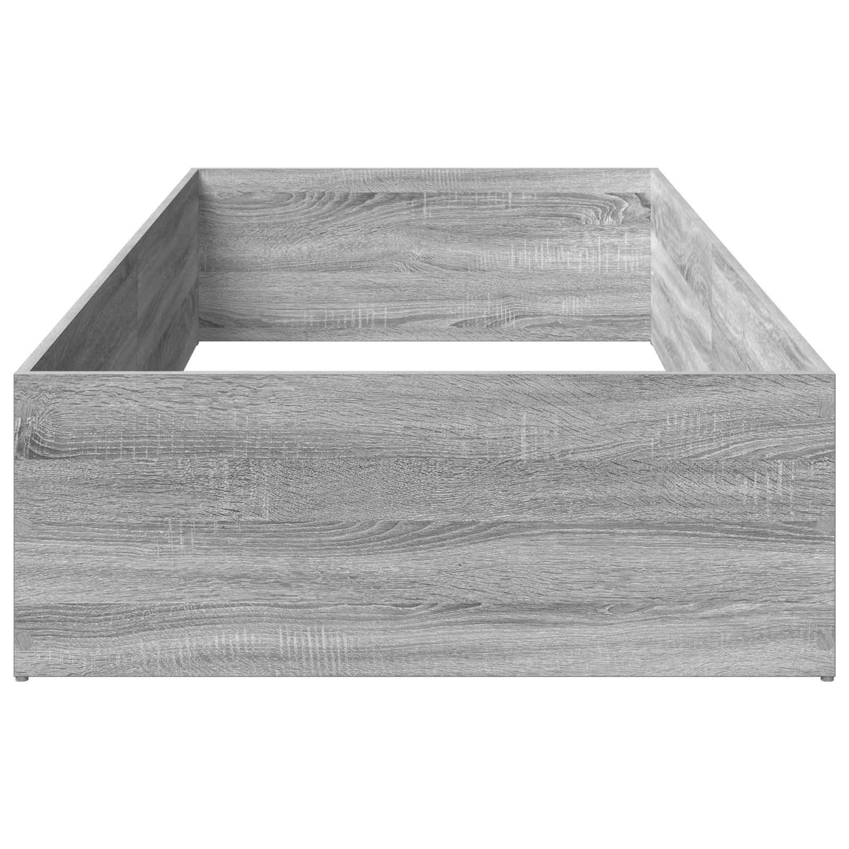 vidaXL Bed Surround for Adjustable Bed Base Grey Sonoma 90 x 200 cm
