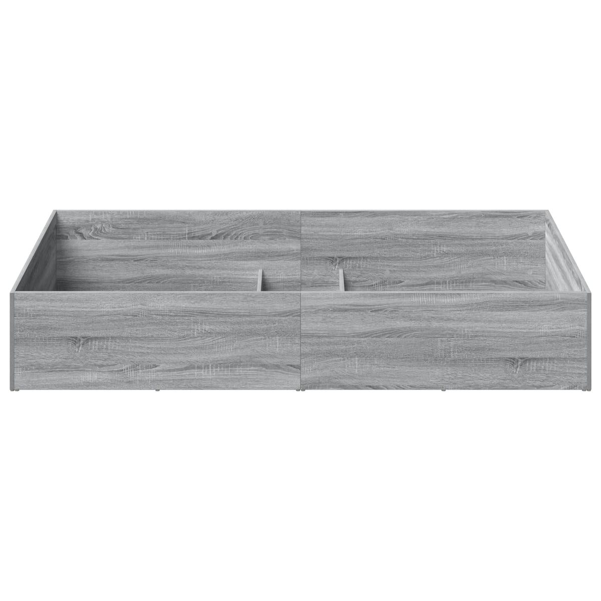 vidaXL Bed Surround for Adjustable Bed Base Grey Sonoma 90 x 200 cm