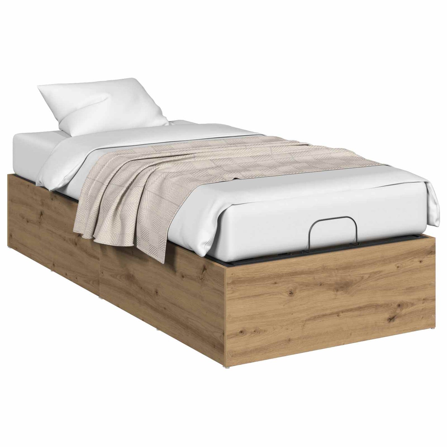 vidaXL Bed Surround for Adjustable Bed Base Artisan Oak 90 x 200 cm