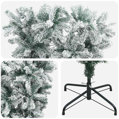 vidaXL Upside-down Artificial Christmas Tree 150 cm PVC and Steel