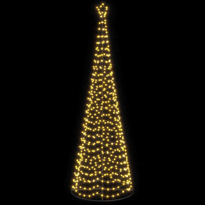 vidaXL LED Spiral Christmas Tree with Base EKENAS 300 cm 475 LEDs