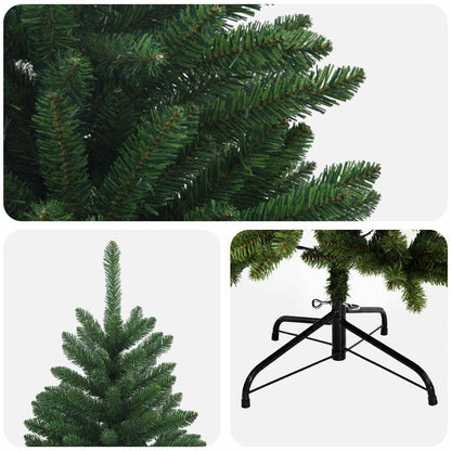 vidaXL Artificial Hinged Christmas Tree 150 cm PVC Medium Green