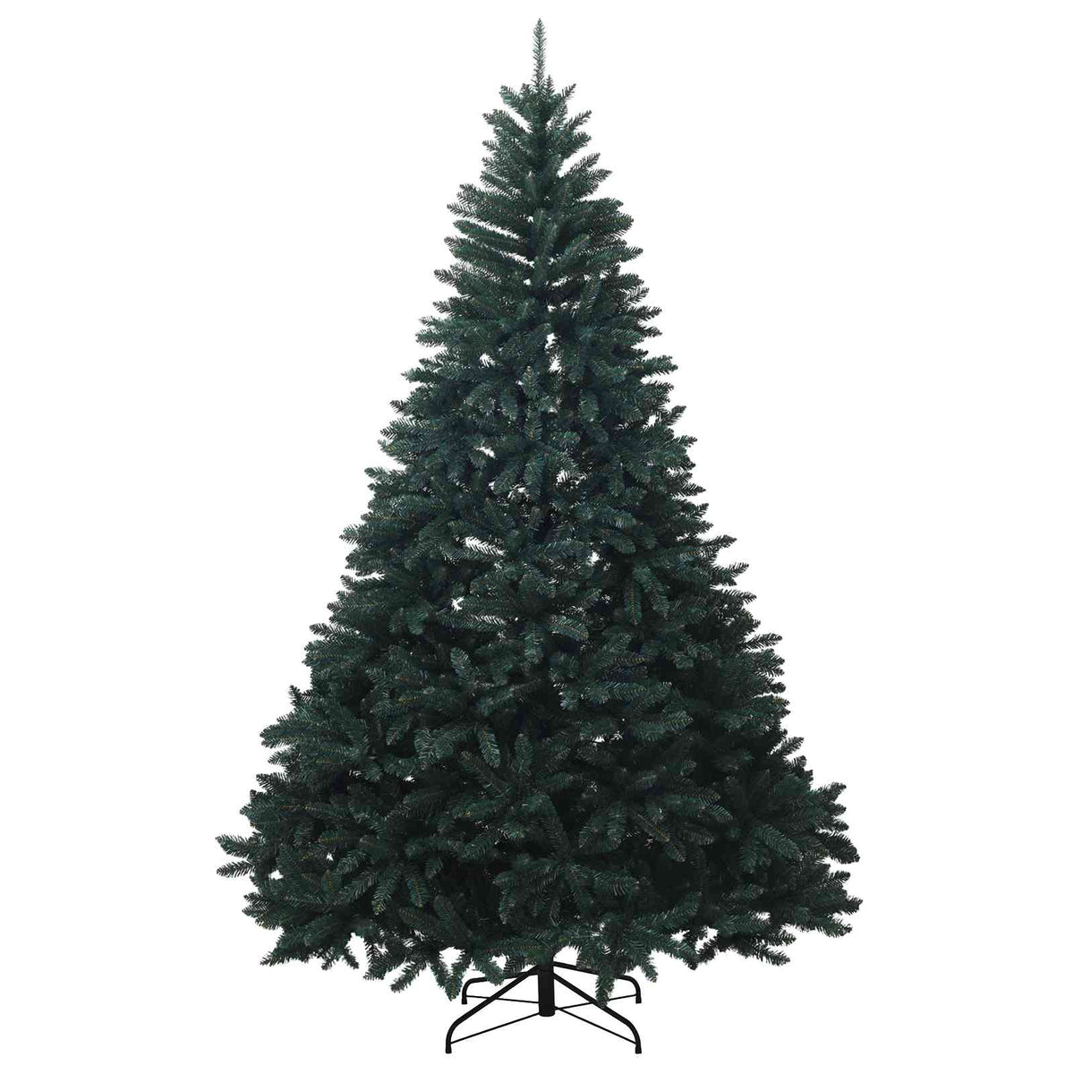 vidaXL Artificial Hinged Christmas Tree 300 cm PVC Dark Green