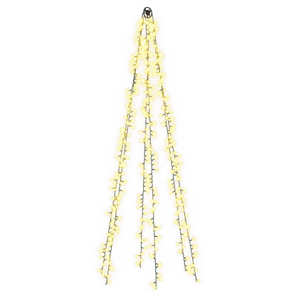 vidaXL Christmas Tree Lights with 6 LEDs 540 LEDs Warm White