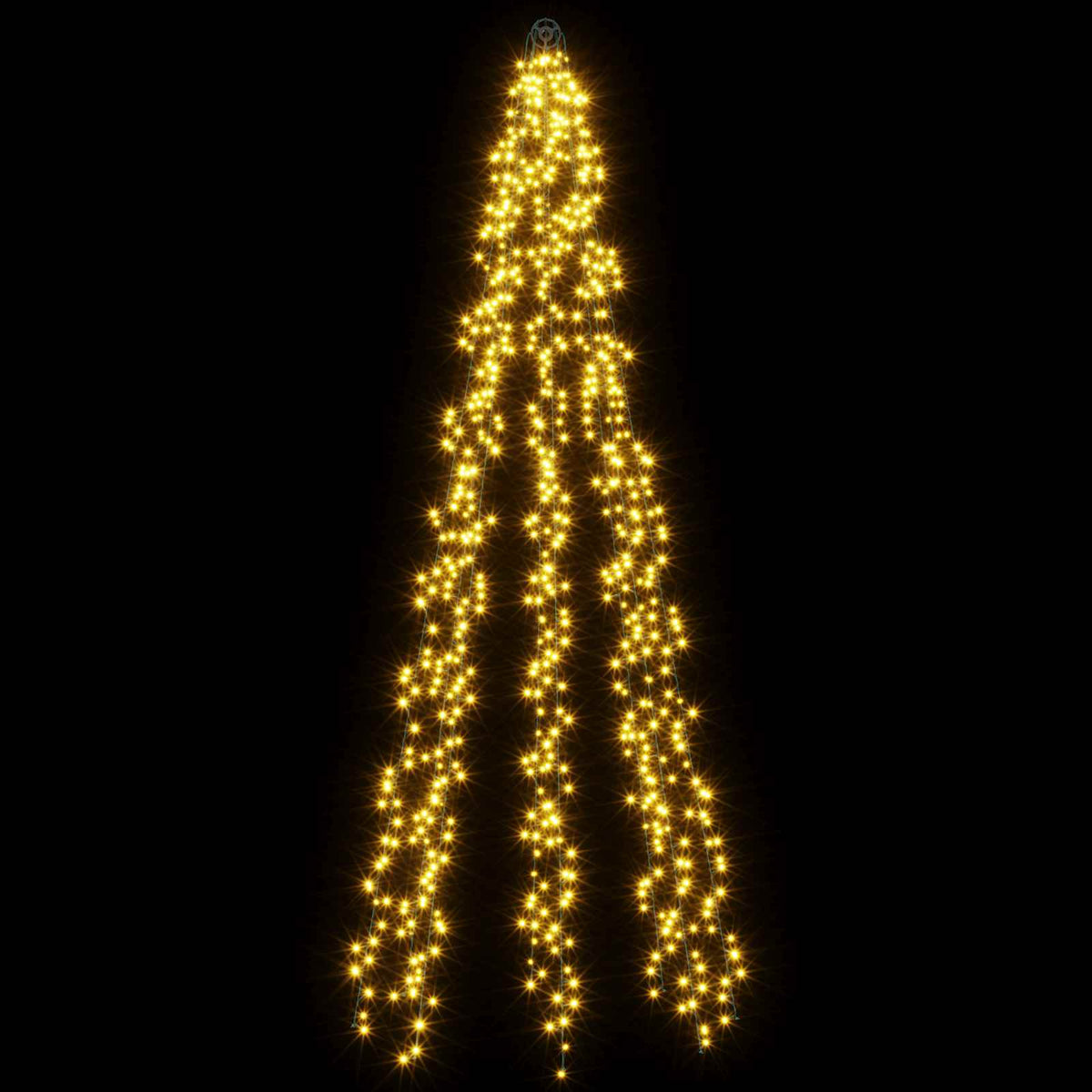 vidaXL Christmas Tree Lights with 8 LEDs 1000 LEDs Warm White