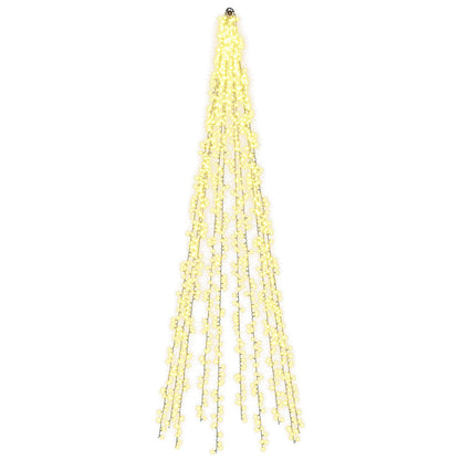 vidaXL Christmas tree lights with 10 LEDs 1550 LEDs Warm White