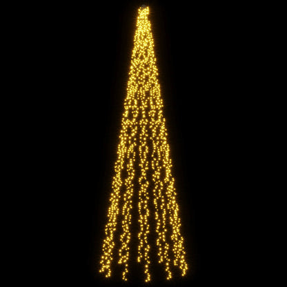 vidaXL Christmas Tree Lights with 12 LEDs 2004 LEDs Warm White