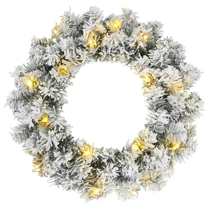 vidaXL Mini Christmas Tree Set 60 cm 125 LEDs Warm White PVC