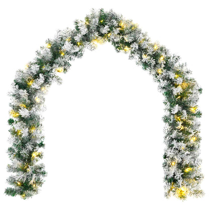 vidaXL Mini Christmas Tree Set 60 cm 125 LEDs Warm White PVC
