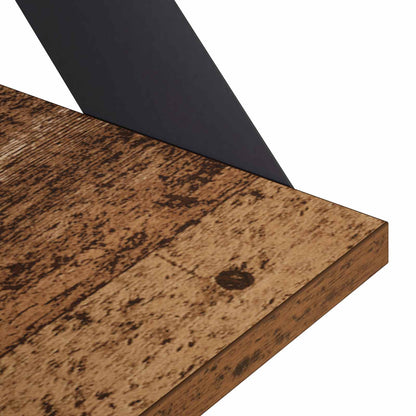 vidaXL Wall Shelves 2 pcs Old Wood 50 x 20 x 17 cm