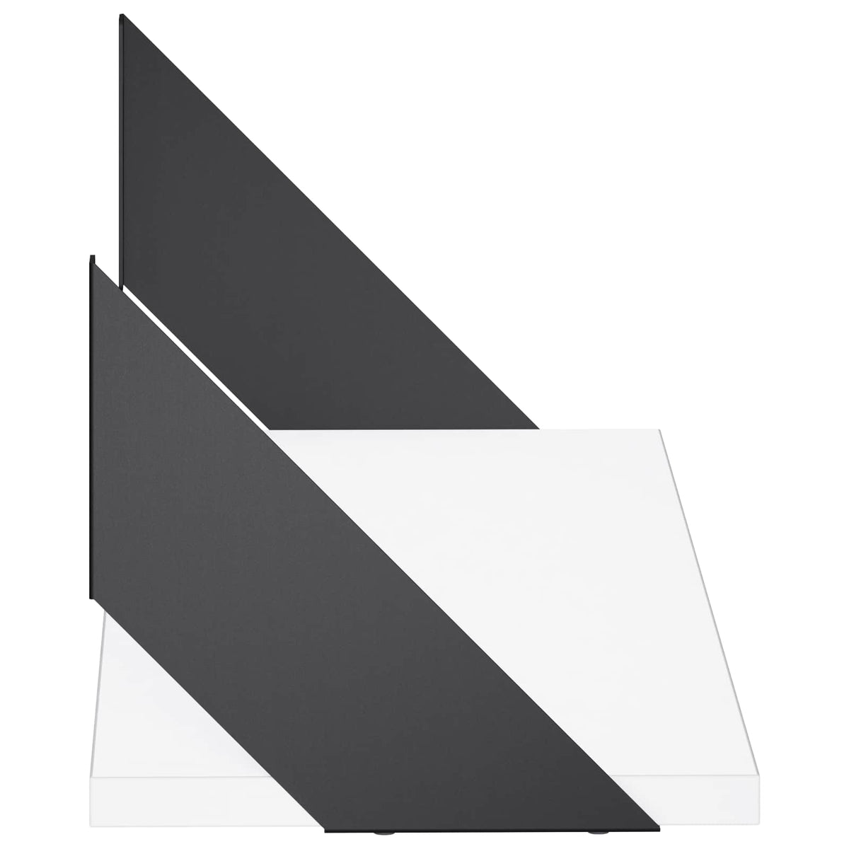 vidaXL Wall Shelves 4 pcs White 60 x 20 x 17 cm