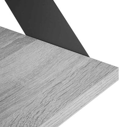 vidaXL Wall Shelves 4 pcs Grey Sonoma 60 x 20 x 17 cm