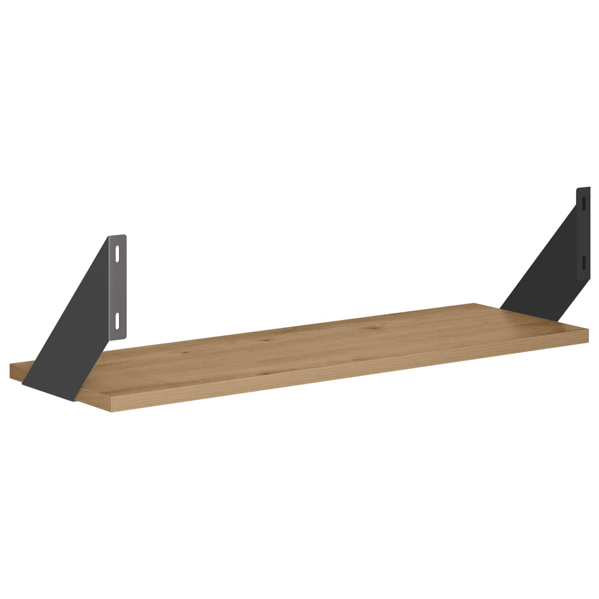vidaXL Wall Shelves 2 pcs Artisan Oak 60 x 20 x 17 cm