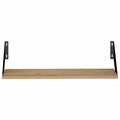 vidaXL Wall Shelves 2 pcs Artisan Oak 60 x 20 x 17 cm