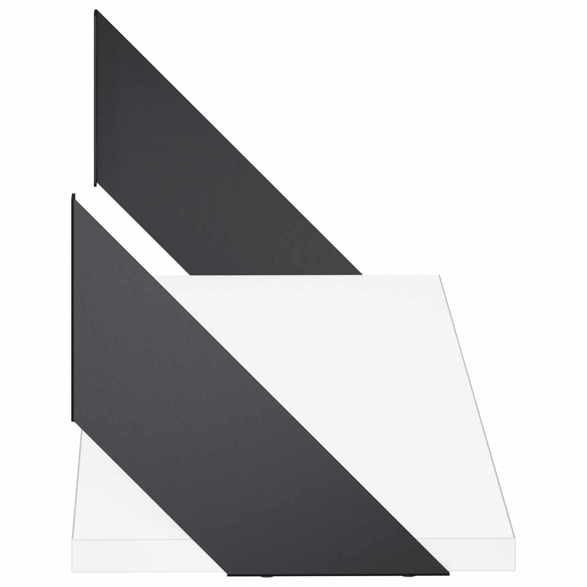 vidaXL Wall Shelves 2 pcs White 70 x 20 x 17 cm