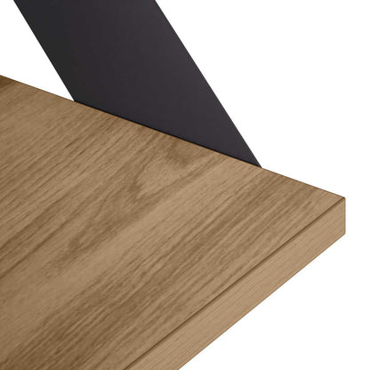vidaXL Wall Shelves 4 pcs Artisan Oak 80 x 20 x 17 cm