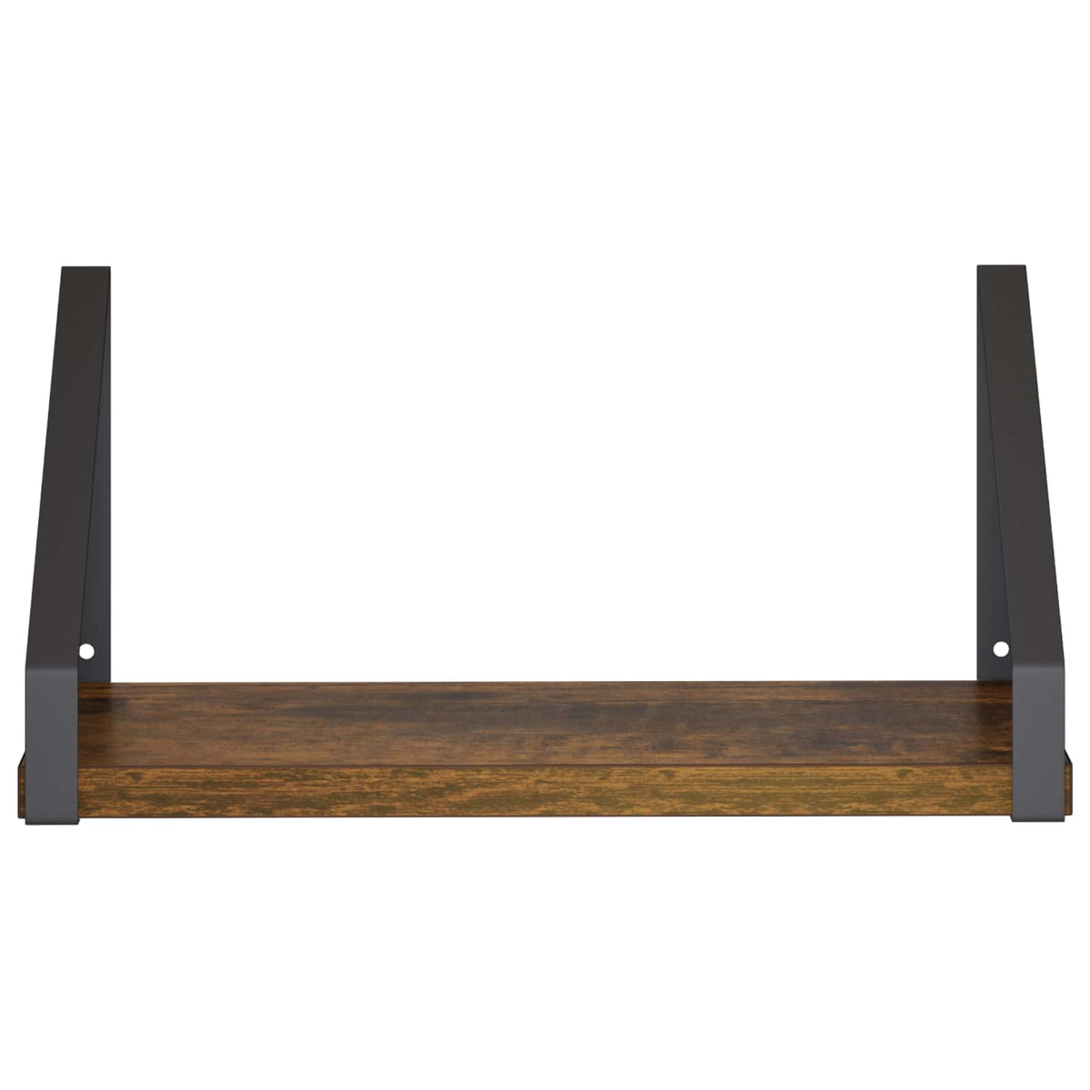 vidaXL Wall Shelves 2 pcs Smoked Oak 30 x 16 x 15.5 cm