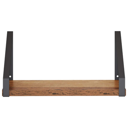 vidaXL Wall Shelves 4 pcs Old Wood 30 x 16 x 15.5 cm