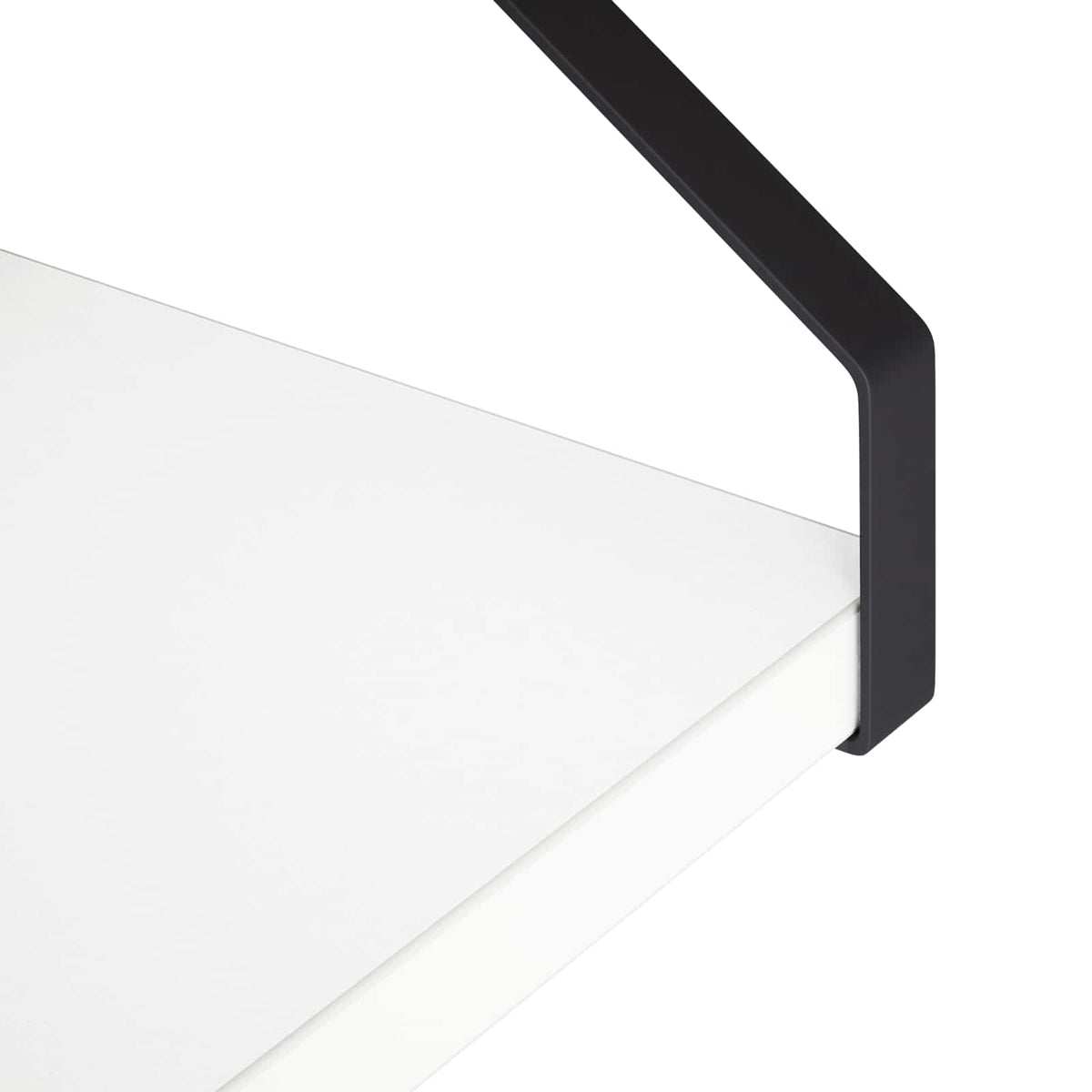 vidaXL Wall Shelves 2 pcs White 40 x 16 x 15.5 cm