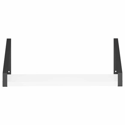 vidaXL Wall Shelves 2 pcs White 40 x 16 x 15.5 cm