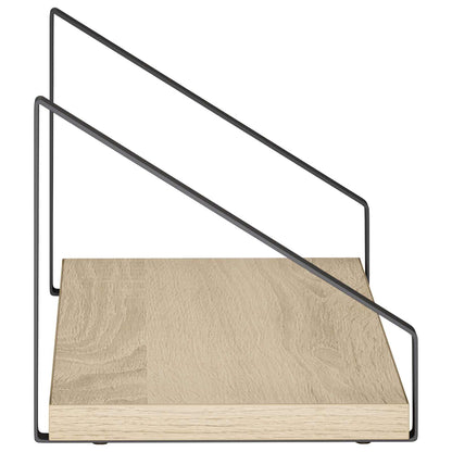 vidaXL Wall Shelves 4 pcs Sonoma Oak 40 x 16 x 15.5 cm