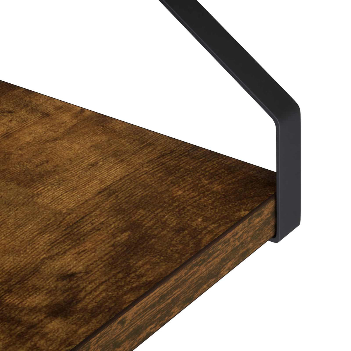 vidaXL Wall Shelves 2 pcs Smoked Oak 40 x 16 x 15.5 cm
