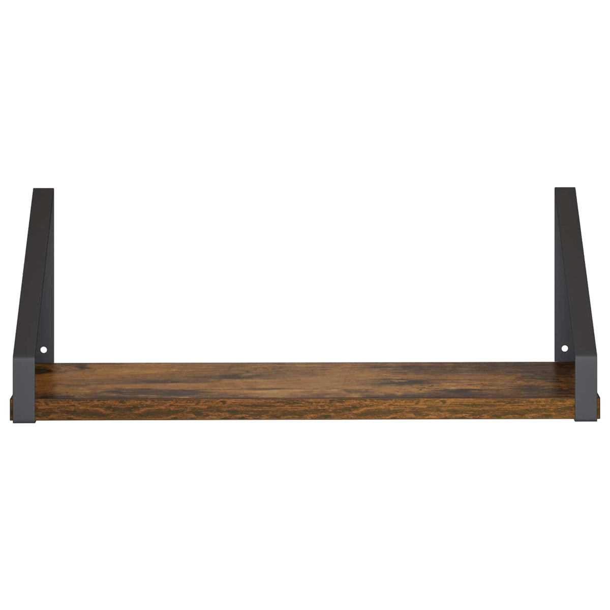 vidaXL Wall Shelves 2 pcs Smoked Oak 40 x 16 x 15.5 cm