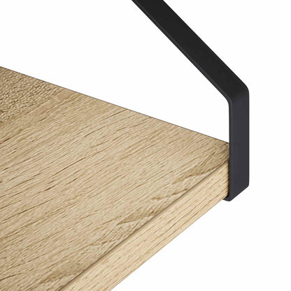 vidaXL Wall Shelves 2 pcs Sonoma Oak 50 x 16 x 15.5 cm