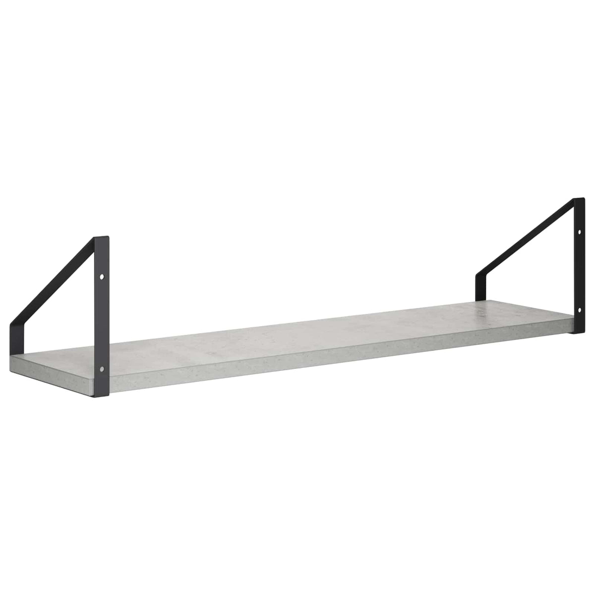 vidaXL Wall Shelves 4 pcs Concrete Grey 60 x 16 x 15.5 cm